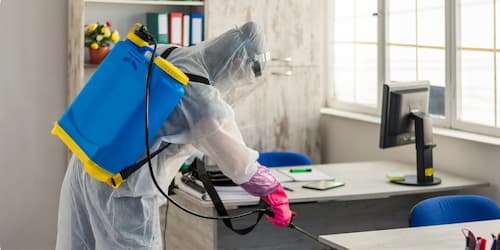 COVID 19 Clean Up disinfecting and sanitize services in Fairview Tx