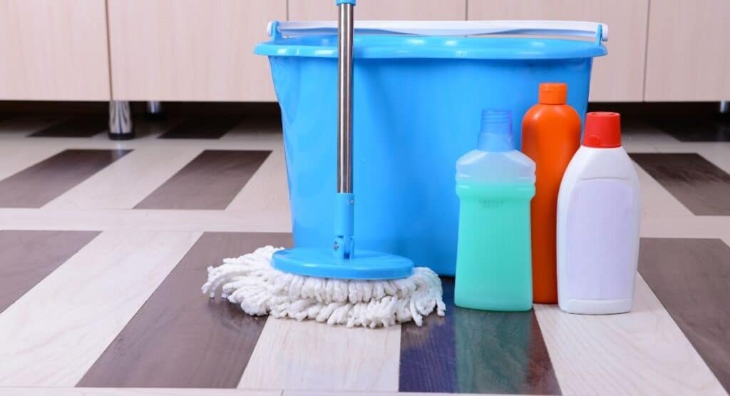 Master and Guest Bathroom Cleaning
